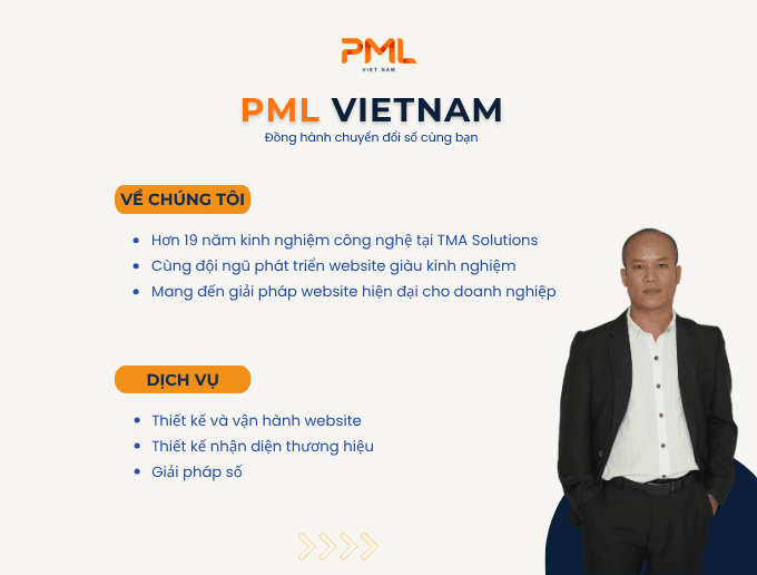 Thiết kế nhận diện thương hiệu — PML Vietnam
