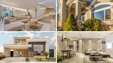 Mẫu website nhóm Xây dựng & Bất động sản